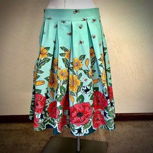 Super Cute & Fun Pleated Retro Style Skirt